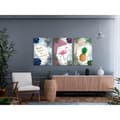 Miniatyrbild 2 av 4: Canvas Tavla - Tropical Triptych (3 delar)