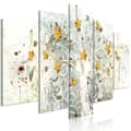 Miniatyrbild 1 av 4: Canvas Tavla - Autumn Leaves (5 delar) Wide