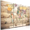 Miniatyrbild 1 av 4: Canvas Tavla - Map of Dreams