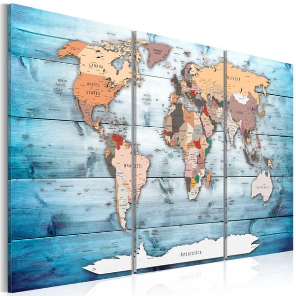 Canvas Tavla - Sapphire Travels 90x60