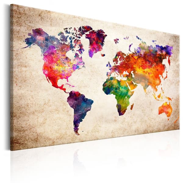 Canvas Tavla - Colourful Universe