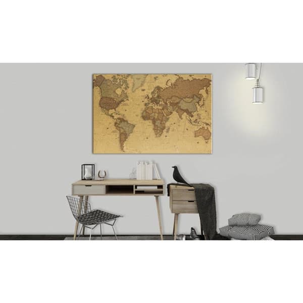 Canvas Tavla - Ancient World Map