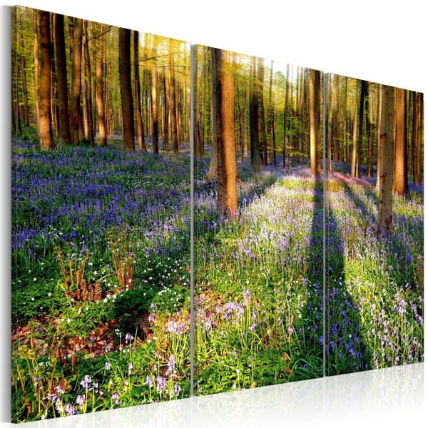 Canvas Tavla - Spring Forest 120x80