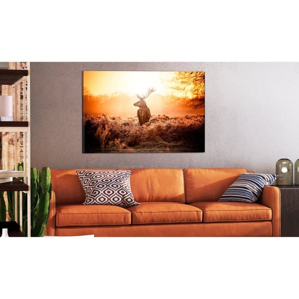 Canvas Tavla - Deer in the Sun