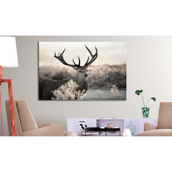Canvas Tavla - Powerful Horns