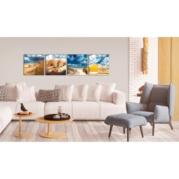 Canvas Tavla - Holiday at the Seaside