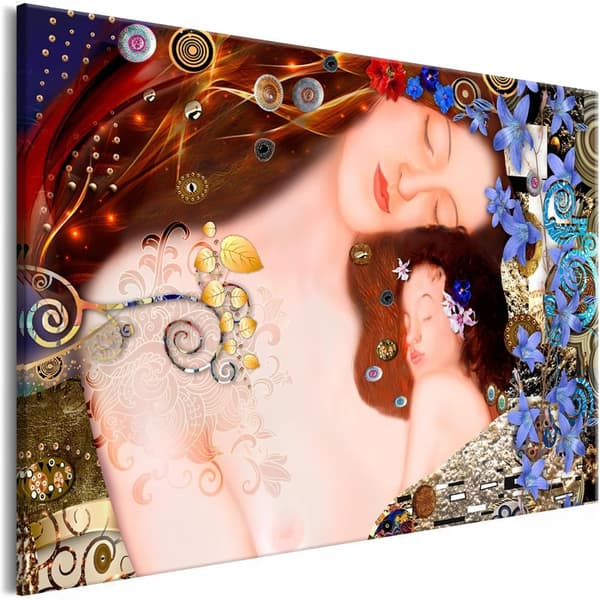 Canvas Tavla - Mother's Hug Wide