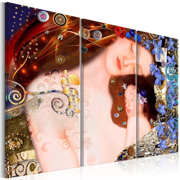 Canvas Tavla - Mother's Hug (3 delar)
