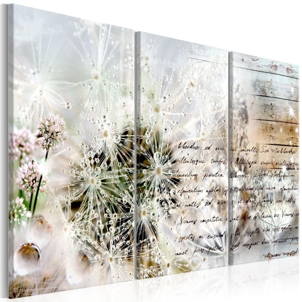 Canvas Tavla - Starry Dandelions I