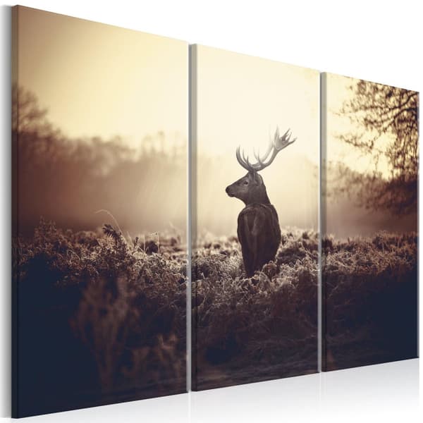 Canvas Tavla - Lurking Deer I 120x80