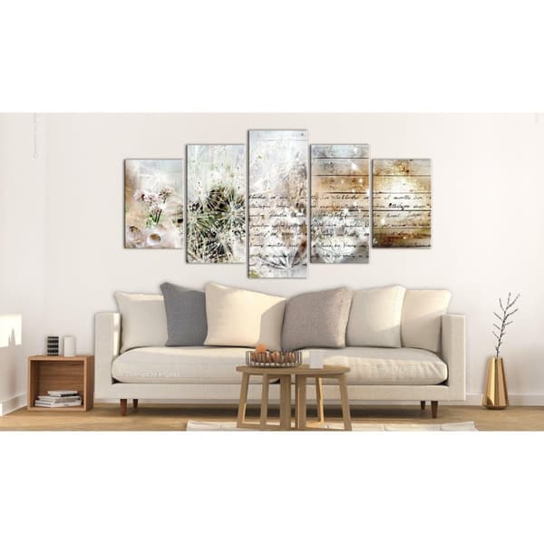 Canvas Tavla - Starry Dandelions II