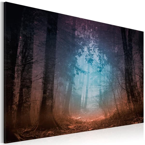 Canvas Tavla - Edge of the forest