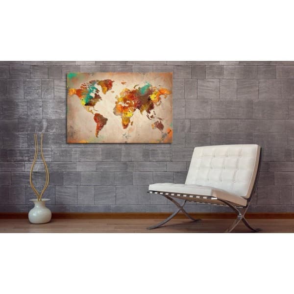 Canvas Tavla - Painted World