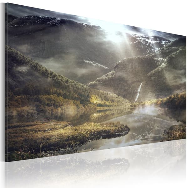 Canvas Tavla - The land of mists 60x40