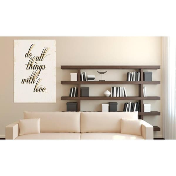 Canvas Tavla - My Home: Things with love