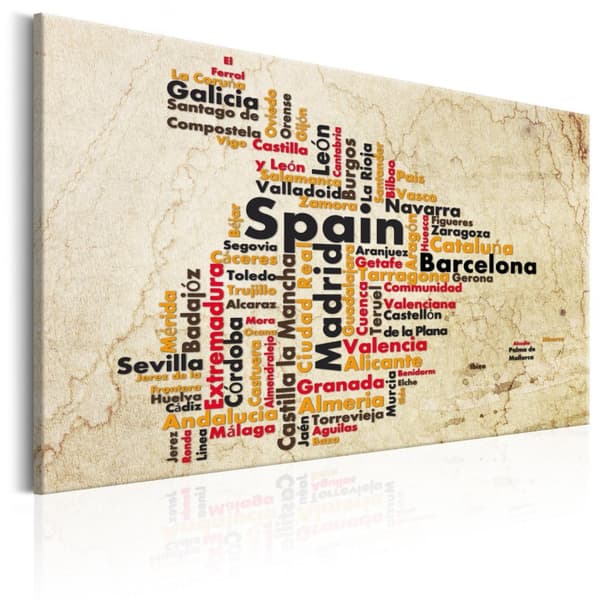 Canvas Tavla - Spanish Cities (ES)