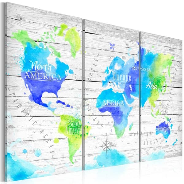 Tavla - Colourful Journeys 90x60