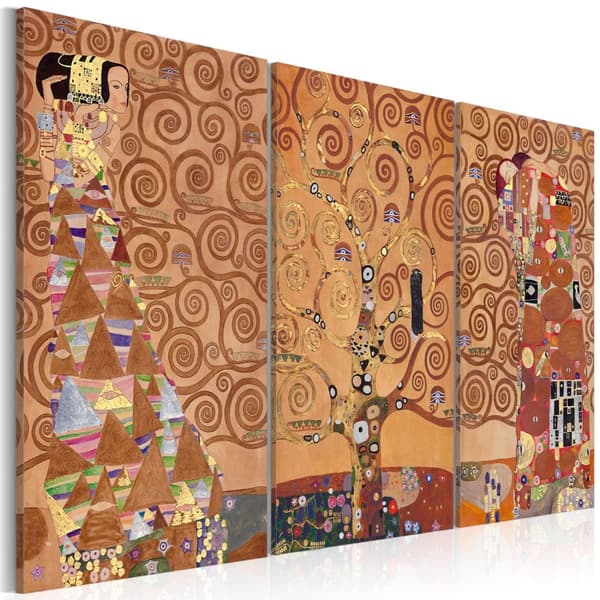 Canvas Tavla - Livets träd 120x80