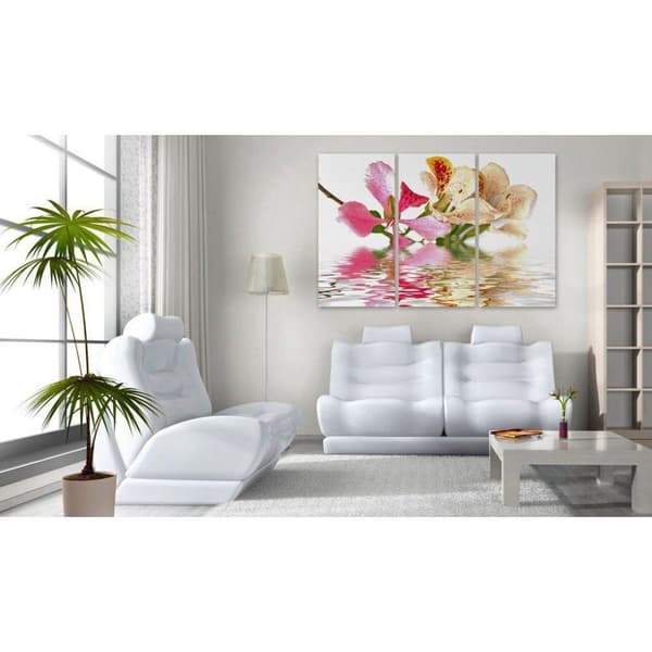 Canvas Tavla - Orchid with colorful spots