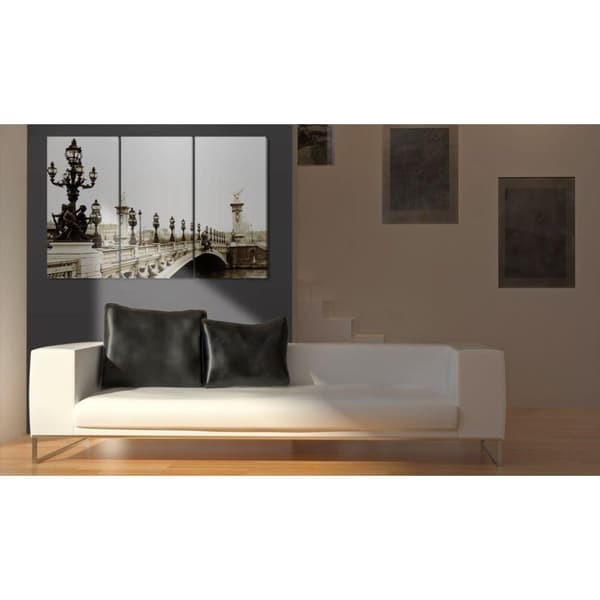 Canvas Tavla - A romantic walk in Paris