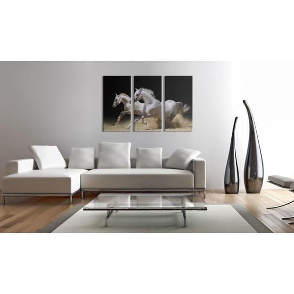 Canvas Tavla - Horses- power and velocity