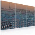 Miniatyrbild 1 av 4: Canvas Tavla - Paris - the city goes to sleep