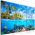 Miniatyrbild 1 av 4: Canvas Tavla - Sunny holidays