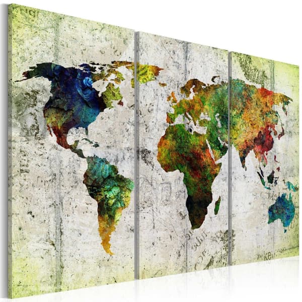 Canvas Tavla - Colourful Travels 60x40