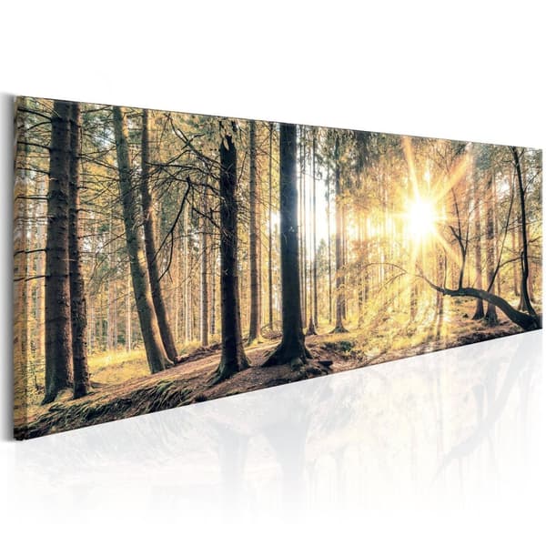 Canvas Tavla - Autumn Retreat 135x45