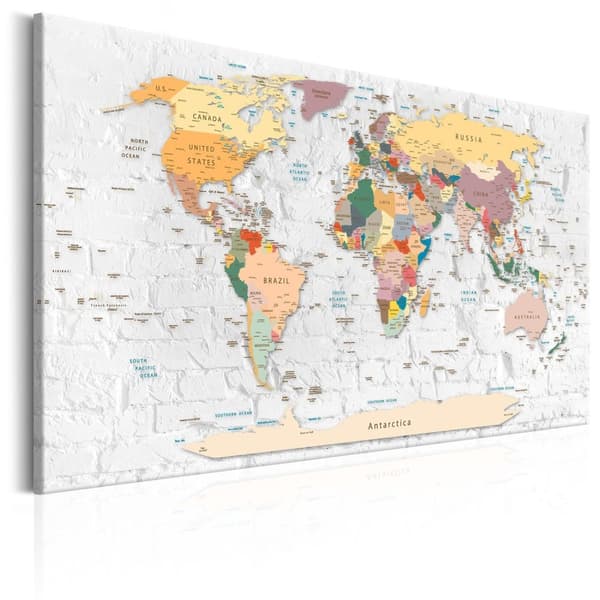 Canvas Tavla - Walls of the World