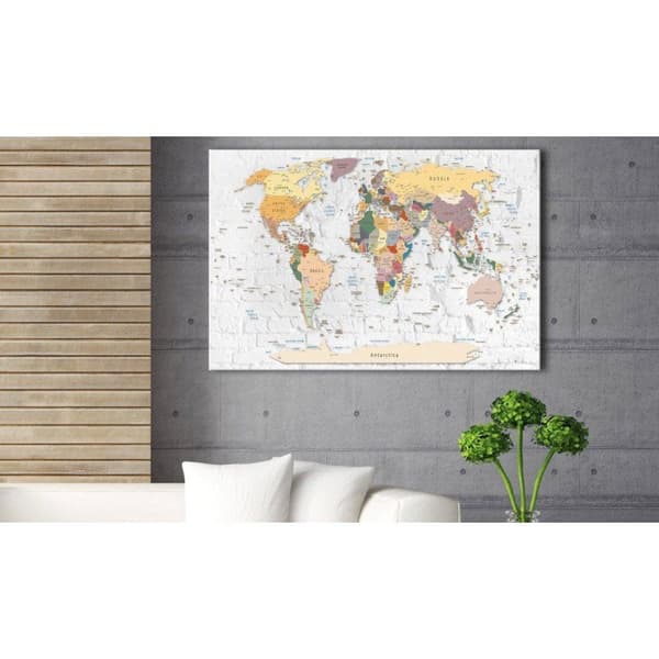 Canvas Tavla - Walls of the World