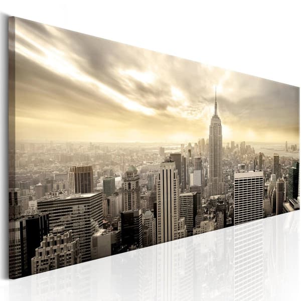 Canvas Tavla - City in the Sun 150x50