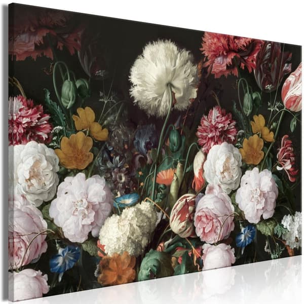 Canvas Tavla - Timeless Bouquet Wide
