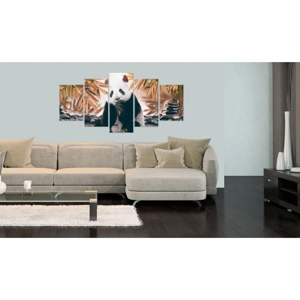 Canvas Tavla - Thoughtful Panda