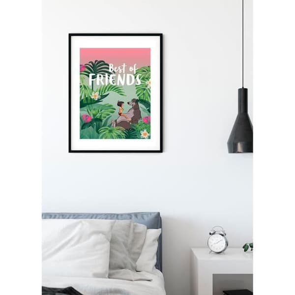 Disney Poster Djungelboken - KOMAR - Rektangulär - 70 cm x 50 cm - Väggdekoration