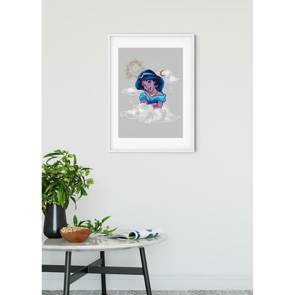 Affisch - Disney - Aladdin - Jasmine - 50 cm x 70 cm - Väggdekoration - Inredning