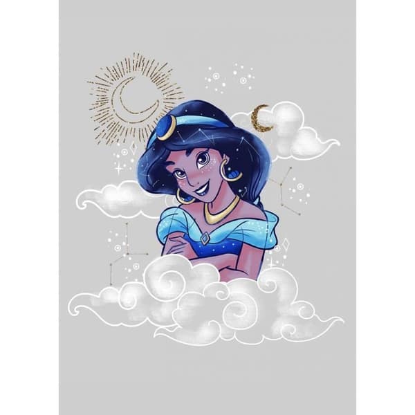 Affisch - Disney - Aladdin - Jasmine - 50 cm x 70 cm - Väggdekoration - Inredning