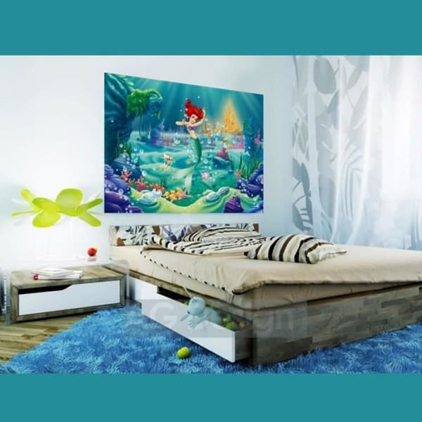 Disney The Little Mermaid XXL Poster Digital kvalitetssamling 100 % Disney-licens Ariel: The Little Mermaid Ge till ditt barn