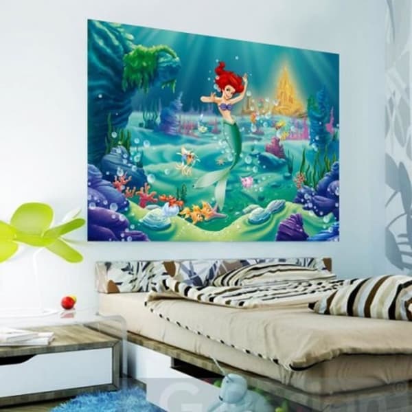 Disney The Little Mermaid XXL Poster Digital kvalitetssamling 100 % Disney-licens Ariel: The Little Mermaid Ge till ditt barn
