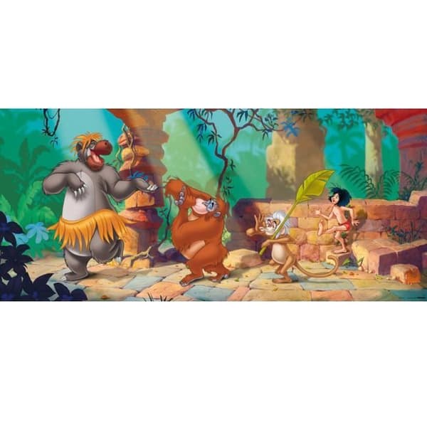 Gigantisk affisch Lejonkungen Disney - Brun - Grön - Papper - Rektangulär - L202 x H90 cm