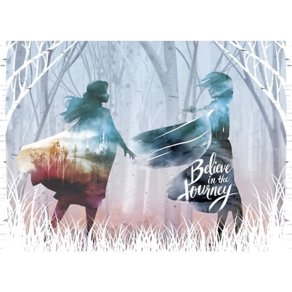 Poster Intissé - Disney La Reine des Neiges 2 - Tro på resan - 160 cm x 110 cm - Flerfärgad