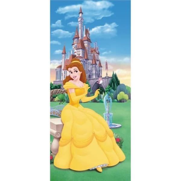 Jätteaffisch Disney Princess Belle Collection: Digital kvalitet - Belle Tema: Disney Princess - Belle Ge ditt barn l