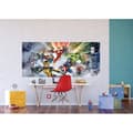 Miniatyrbild 2 av 2: Jätteaffisch - non-woven Disney Marvel Avengers i strid - 202 cm x 90 cm Flerfärgad