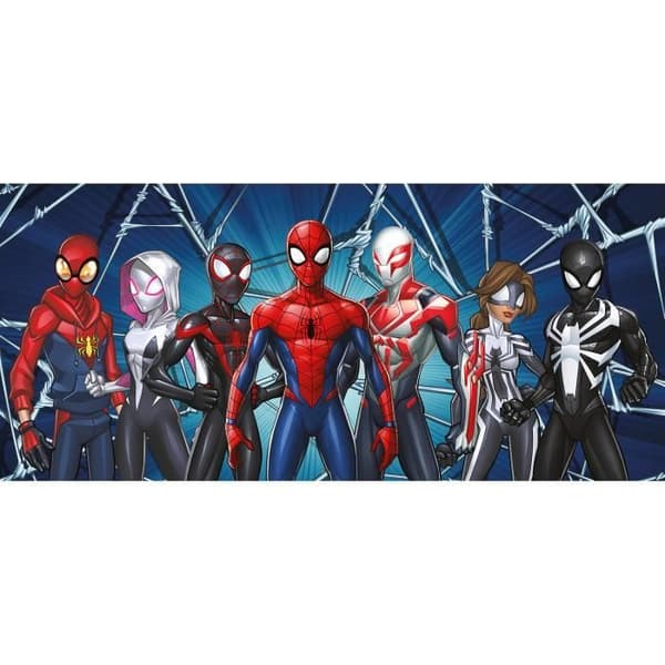 Jätteaffisch - MARVEL - Avengers Spiderman Miles Morales - 202 cm x 90 cm - Väggdekoration
