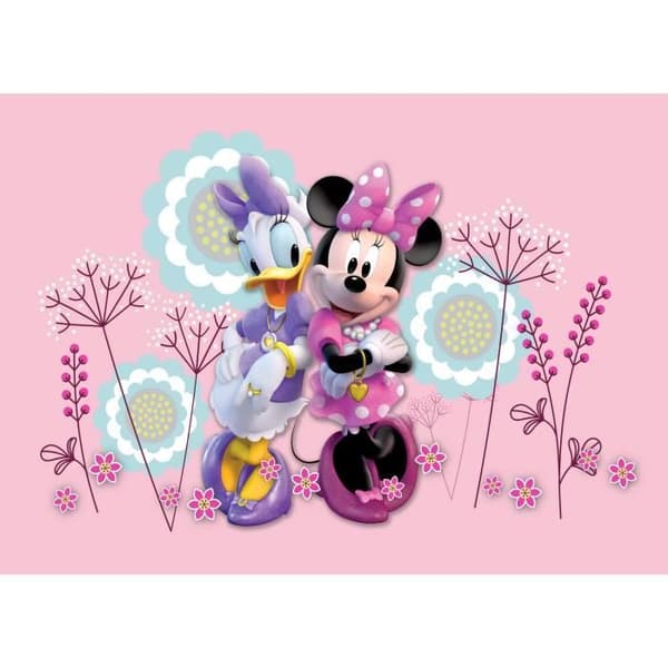 Non-woven affisch - Disney Minnie Mouse och Daisy Duck - 160 cm x 110 cm Flerfärgad