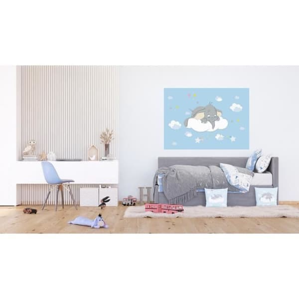 Affisch i non-woven - AG DESIGN - Dumbo - 160 cm x 110 cm - Vattentålig - Rektangulär