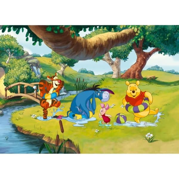 Digital väggdekoration - AG DESIGN - Nalle Puh XXL poster - H 115 x L 160 cm - För barn