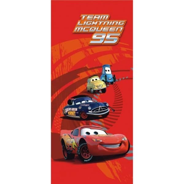 Poster gigantisk Cars Disney Flash 95 Collection - MCQUEEN - Rektangulär - Orange - H 202 x B 90 cm
