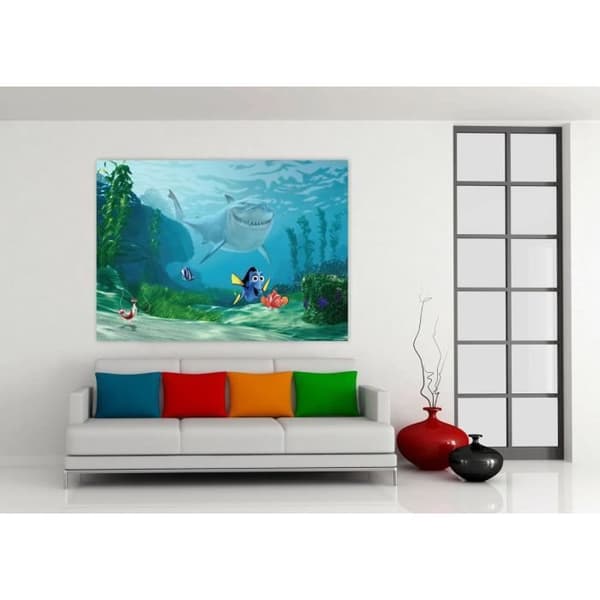 Poster Le Monde de Némo Disney Collection - AG DESIGN - Rektangulär - Blå - För barn
