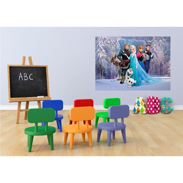 Disney Frozen XXL poster Digital kvalitet 100 % licensierad Disney Frozen kollektion: Anna - Elsa - Sven - Olaf - Kristoff